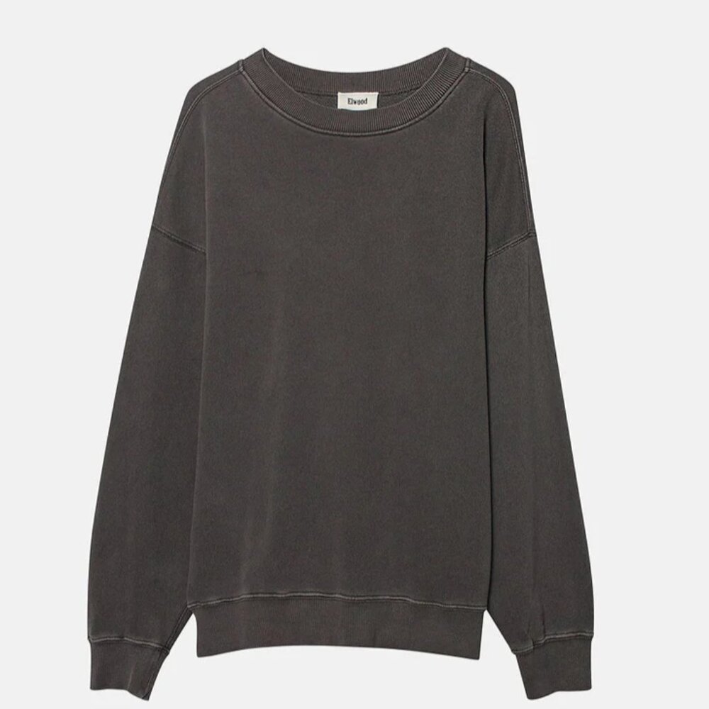 BRAND NEW Elwood Oversized Core Crewneck - Vintage Grey